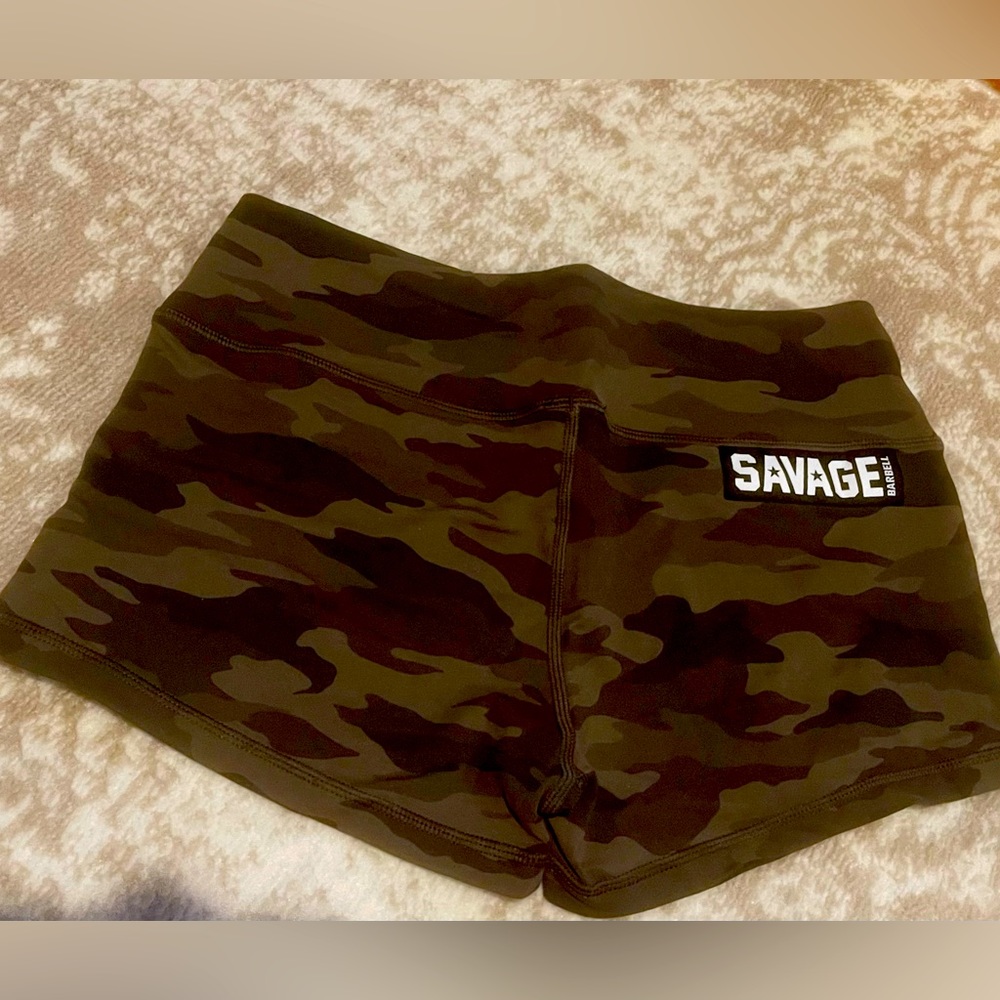 Savage Barbell Booty shorts